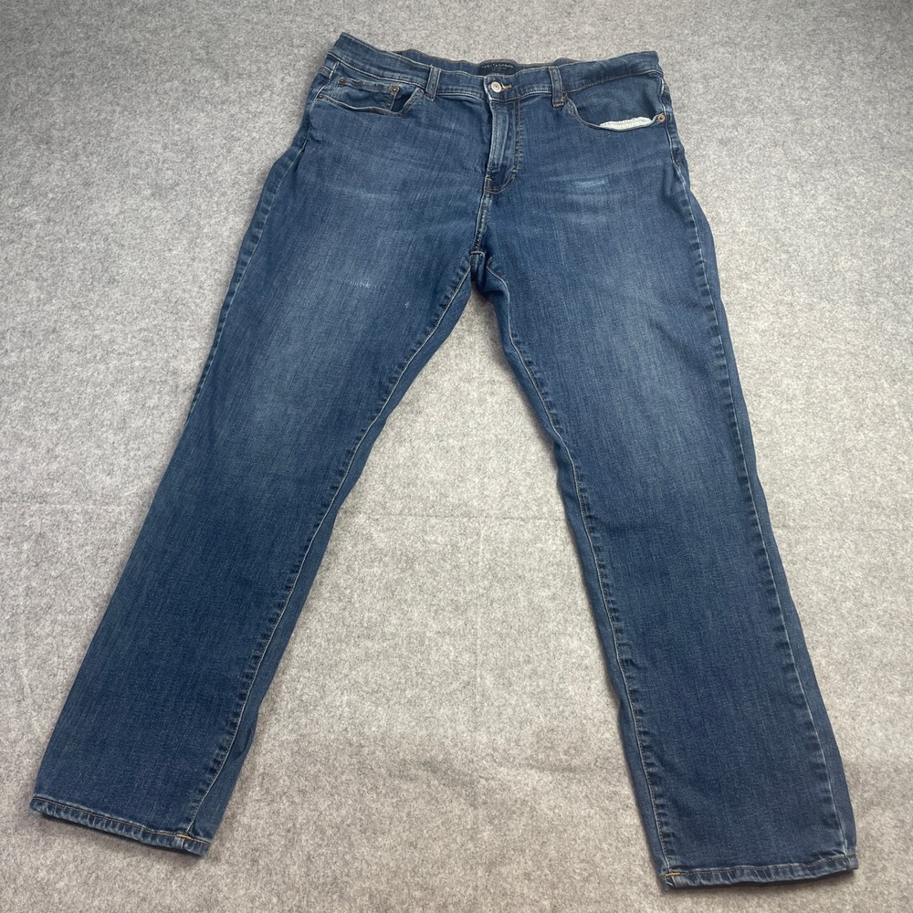 Lucky Brand 470 Athletic Straight Mens Jeans 38x34 (fits 38x32) Denim Casual